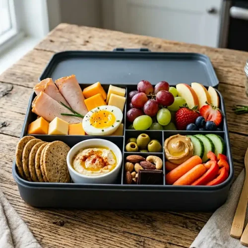 Snack Board Bento Box (Adult Lunchable Style) 6 Snack Board Bento Box (adult lunchable style)