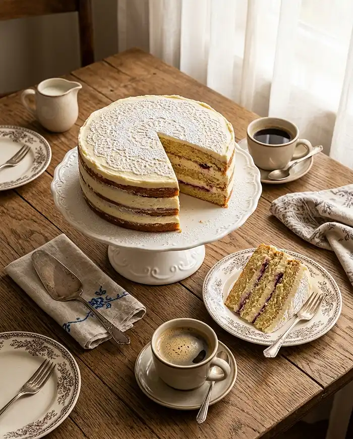 Melt-in-Your-Mouth Cake 5 Stuffed Dessert