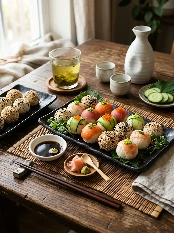 Easy Sushi Balls Recipe 5 Sushi Recipes