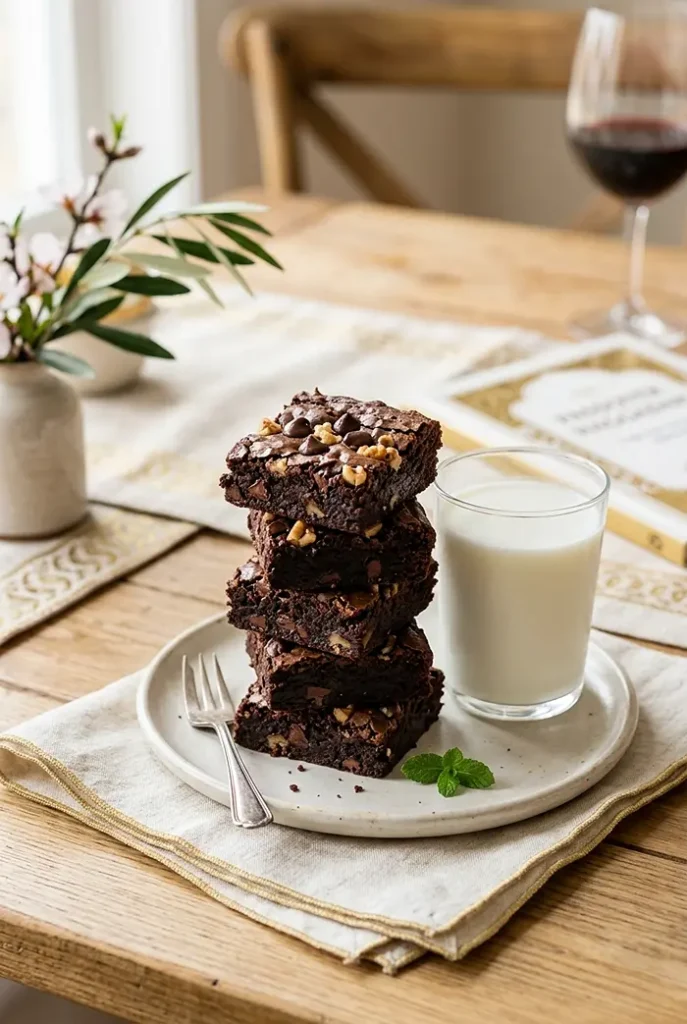 Flourless Chocolate Brownie Bites 4 gluten free dessert