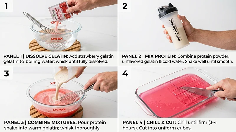 High Protein Gelatin Power Cubes 3 jello weight loss recipe
