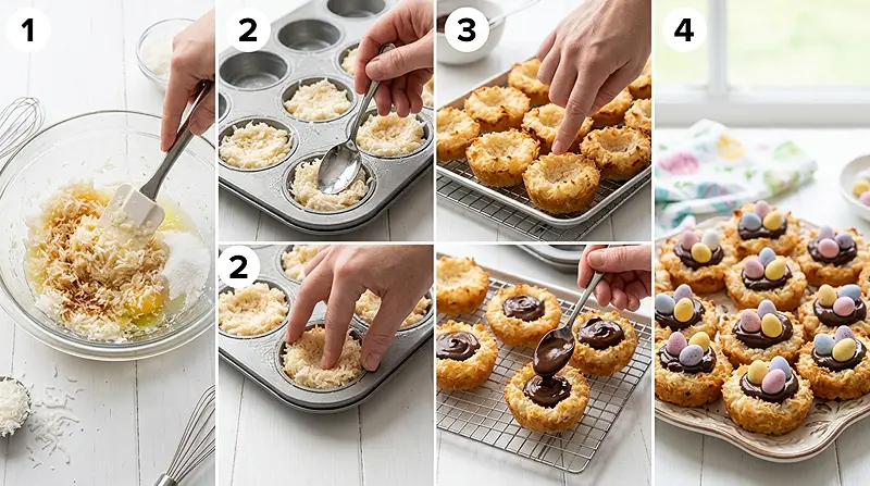 macaroon nests