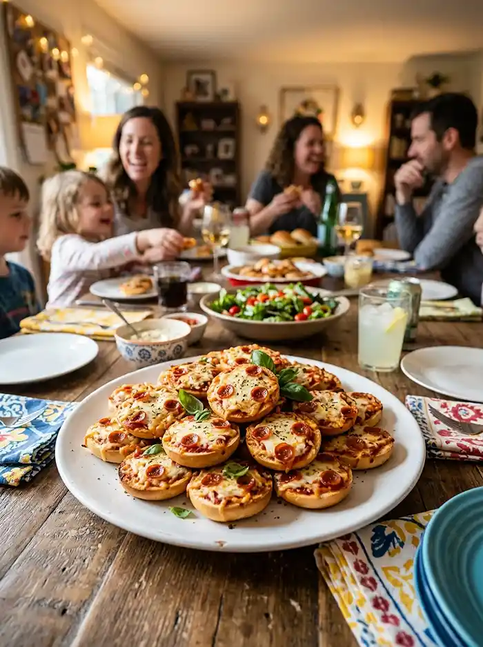 Mini Pizza Bagels (Party Tray) 5 pizza bagels