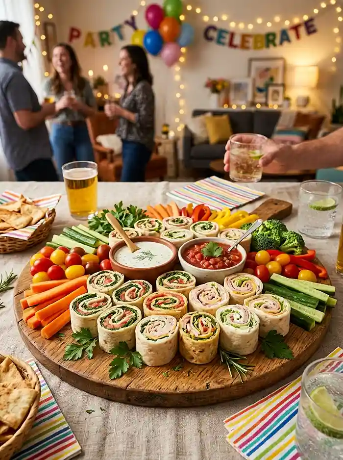 Snack Wrap Party Platter (Cut Into Bites) 5 snack wraps
