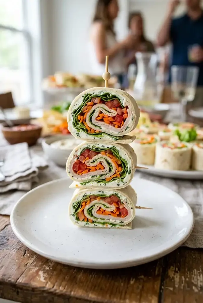 Snack Wrap Party Platter (Cut Into Bites) 4 wrap bites