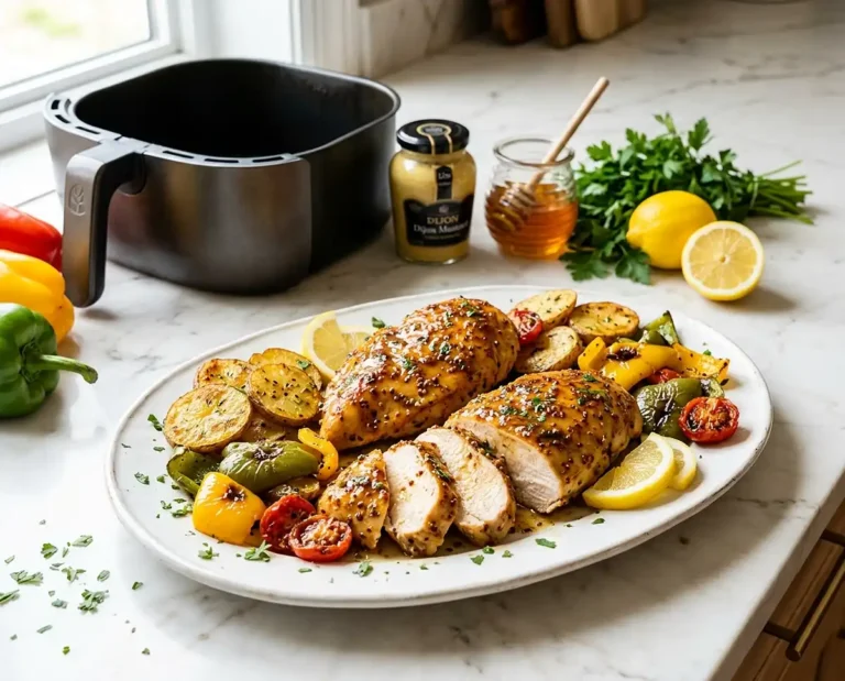 Air Fryer Honey Mustard Chicken