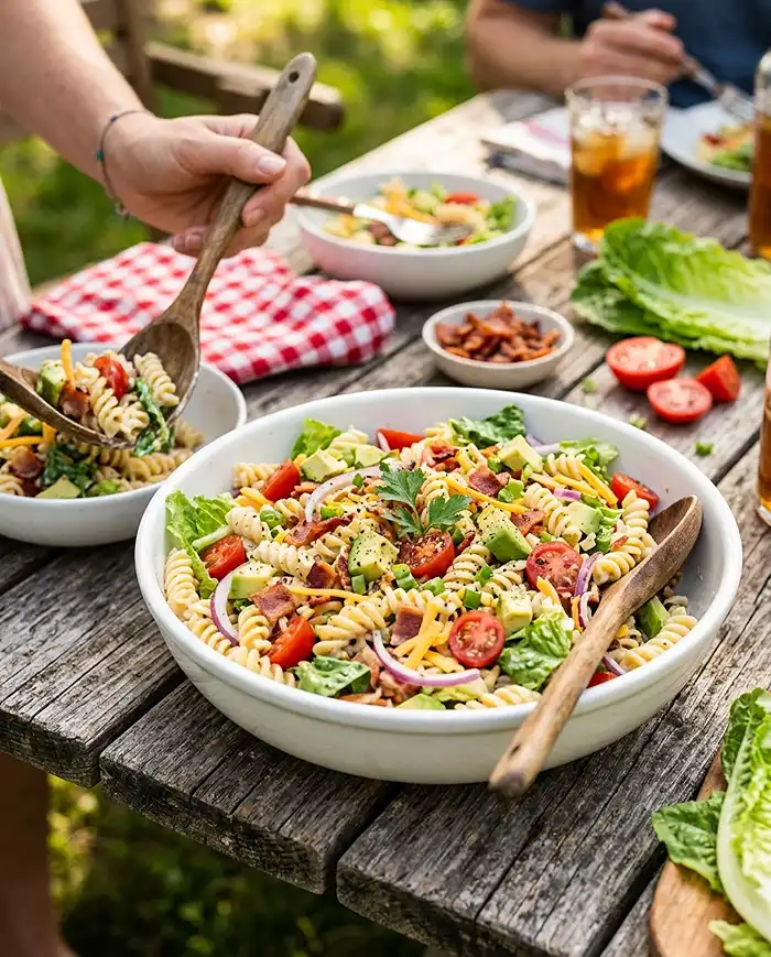 BLT Pasta Salad Recipe