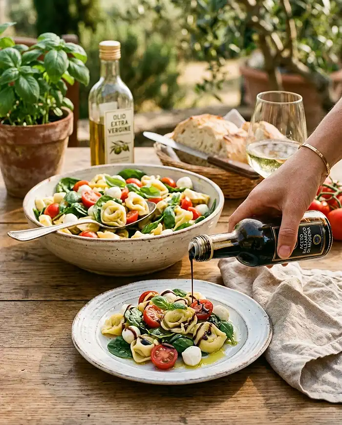 Caprese Tortellini Pasta Salad 4 Caprese Tortellini Pasta Salad Recipe