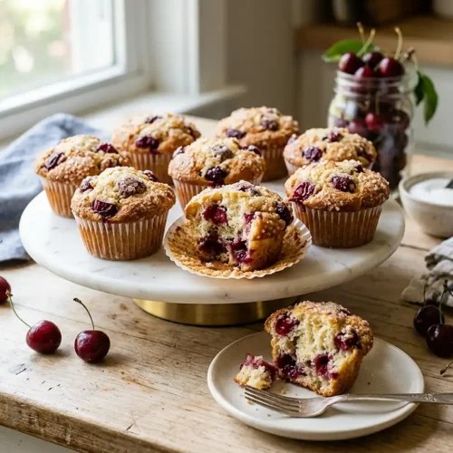 Cherry Muffins