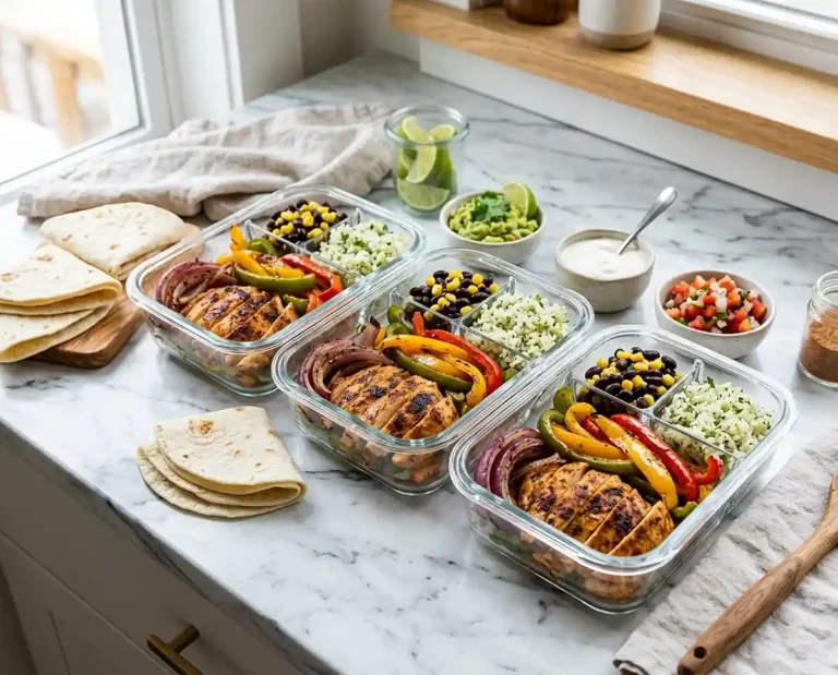 Chicken Fajita Meal Prep Boxes