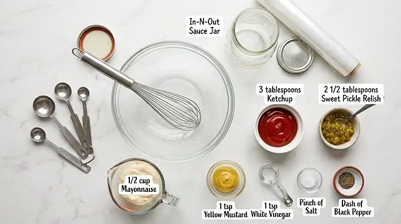Copycat In-N-Out Sauce Recipe 2 Copycat In-n-Out Sauce Recipe Ingredienbts