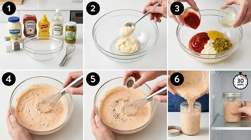 Copycat In-N-Out Sauce Recipe 3 Copycat In-n-Out Sauce Recipe instructions