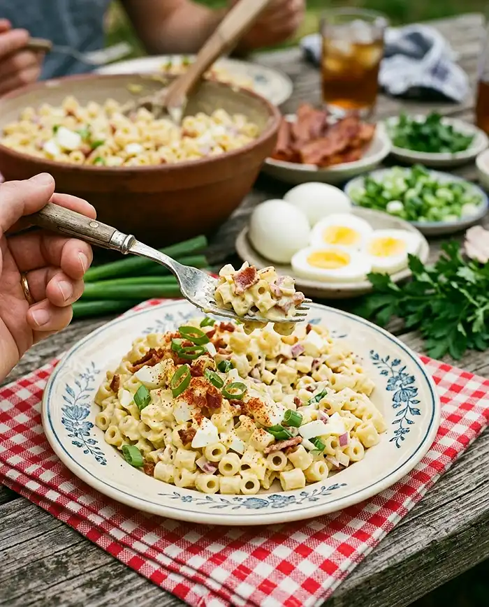 Deviled Egg Pasta Salad 4 Deviled Egg Pasta Salad Recipe