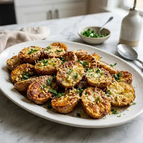 Garlic Parmesan Roasted Baby Potatoes 5 Garlic Parmesan Roasted Baby Potatoes