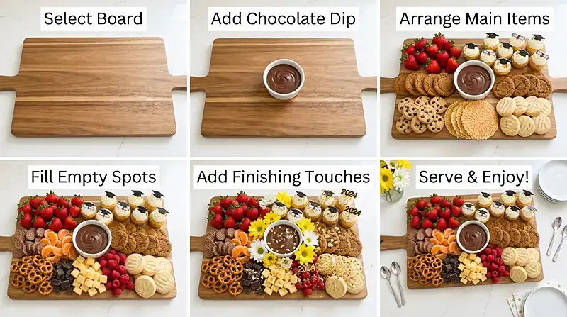 Graduation Dessert Charcuterie Board 3 Graduation Dessert Charcuterie Board Instructions