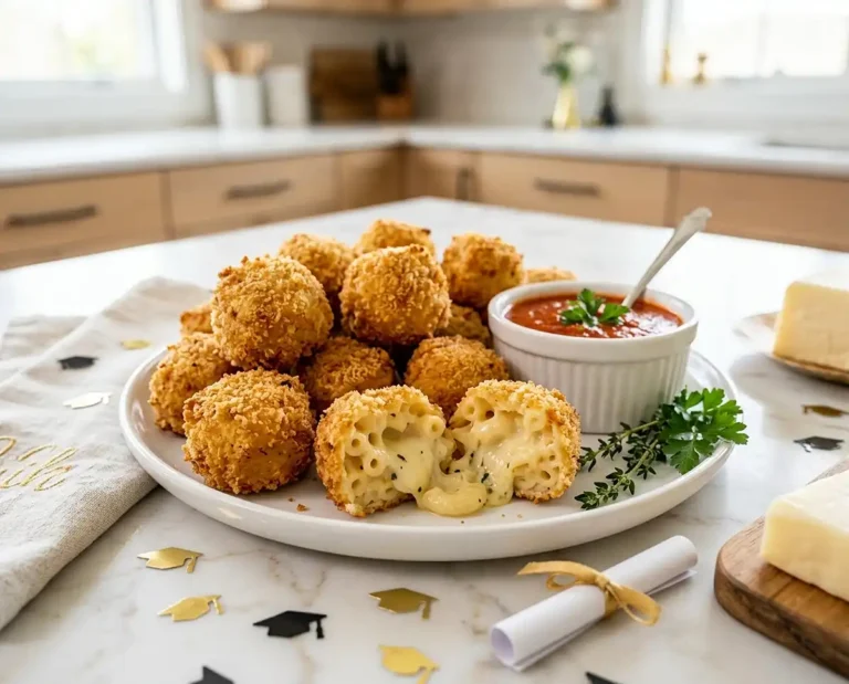 Graduation Party Mac and Cheese Bites
