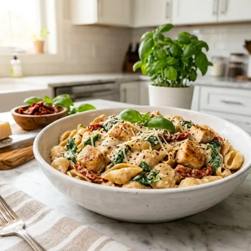 High-Protein Marry Me Chicken Pasta 5 High-Protein Marry Me Chicken Pasta