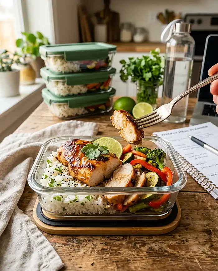 Honey Lime Chicken Meal Prep Recipe