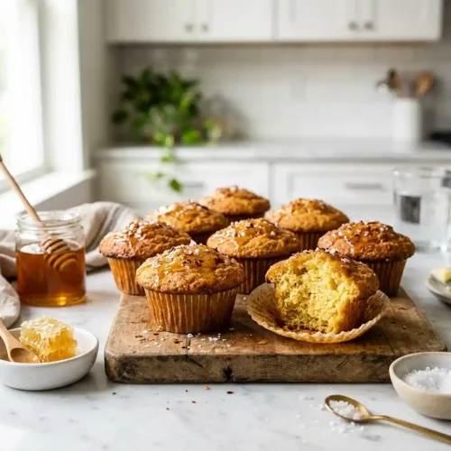 Hot Honey Cornbread Muffins 5 Hot Honey Cornbread Muffins