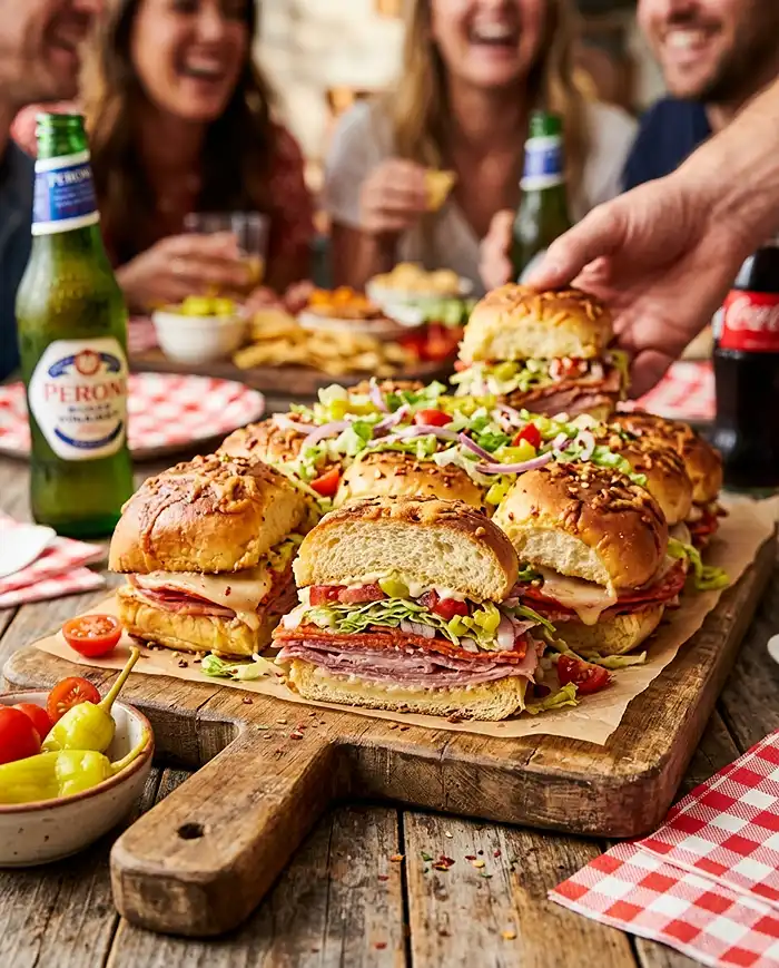 Italian Grinder Sliders 4 Italian Grinder Sliders Recipe