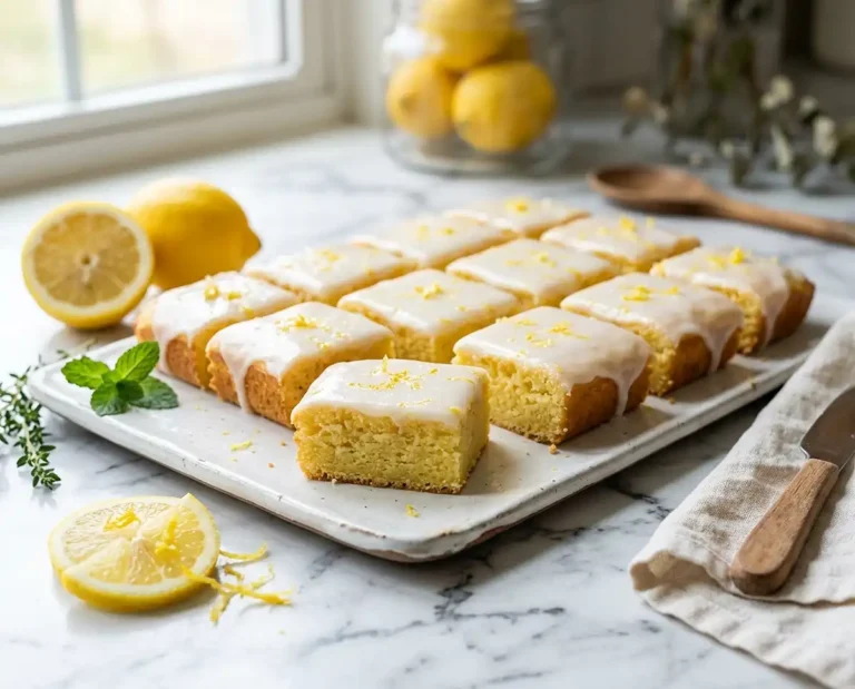 Lemon Brownie Bars
