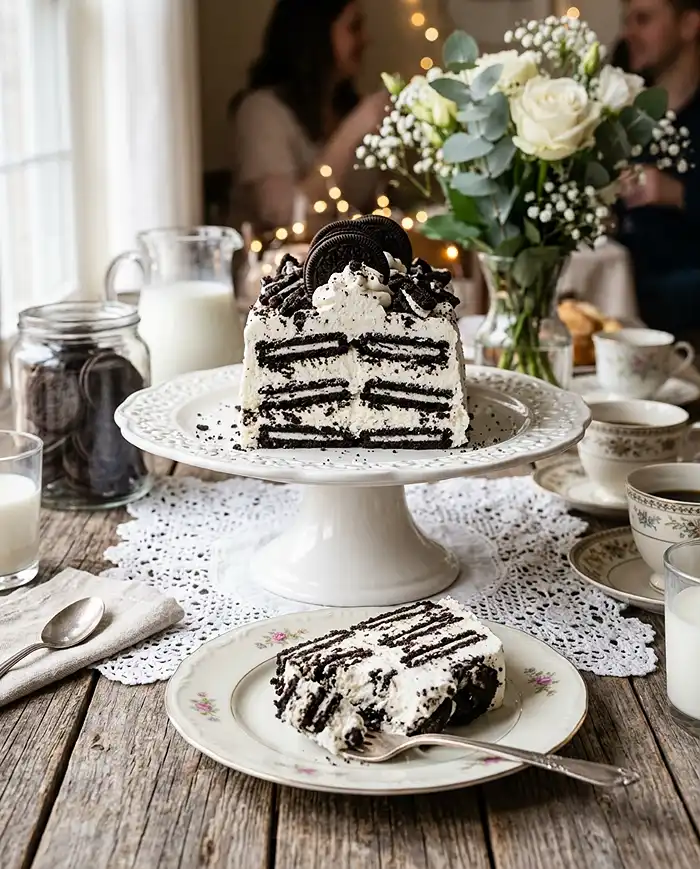 No-Bake Oreo Icebox Cake Recipe