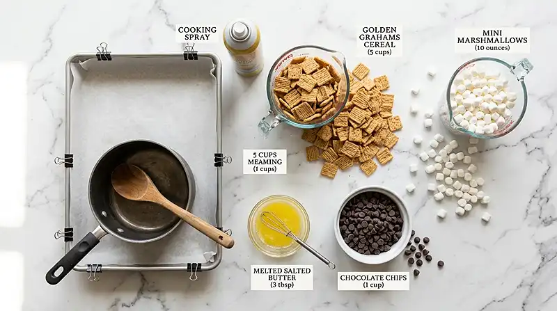 No-Bake S'mores Bars 2 No-Bake S'mores Bars Ingredients