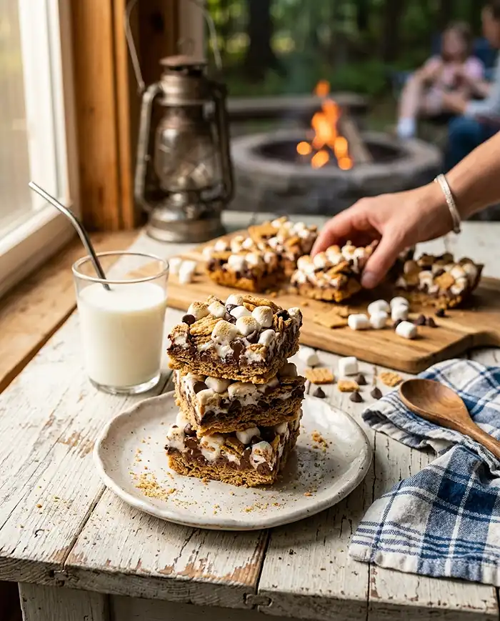 No-Bake S'mores Bars 4 No-Bake S'mores Bars Recipe