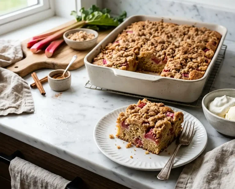 Oma's Rhubarb Cake