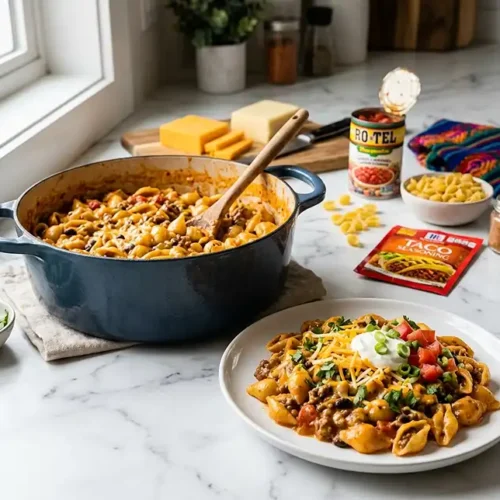 One-Pot Taco Pasta 5 One Pot Taco Pasta