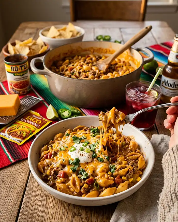 One-Pot Taco Pasta 4 One Pot Taco Pasta Recipe