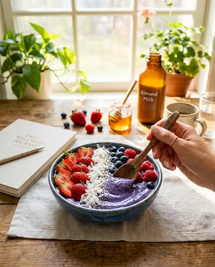 Red White Blue Probiotic Smoothie Bowl 4 Red White Blue Probiotic Smoothie Bow Recipe