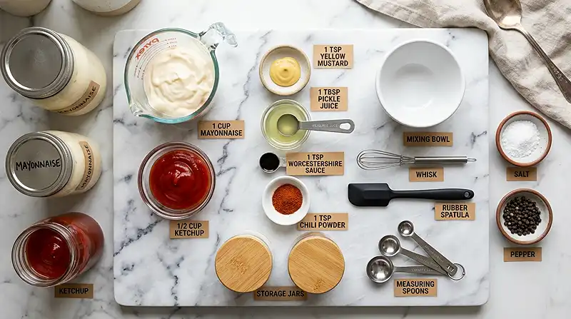 Top Secret Fry Sauce Recipe 2 TOP SECRET FRY SAUCE RECIPE Ingredientgs