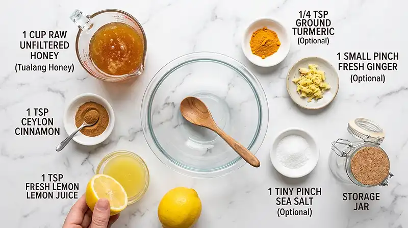 dr. ben carson honey recipe Ingredients