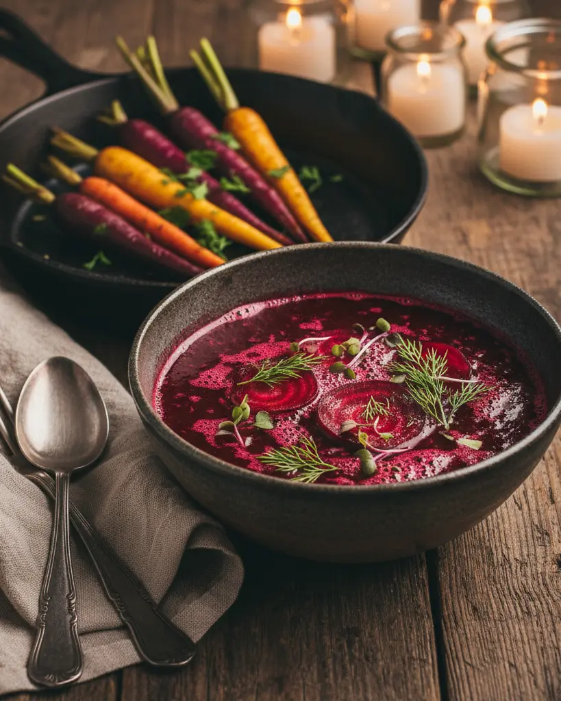 Fermented Beet Kvass Liver Support Elixir 4 Fermented Beet Kvass Liver Support Elixir final plated dish