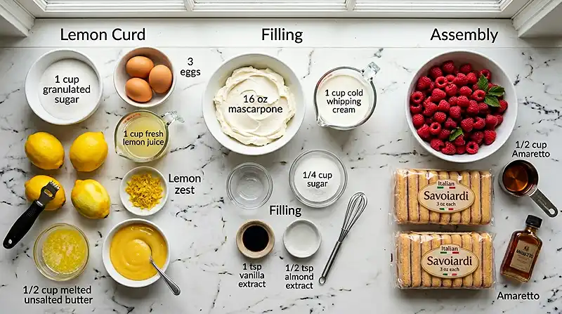 raspberry tiramisu