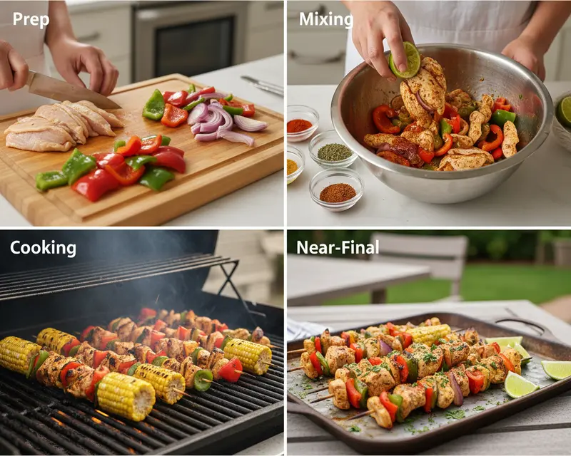 $3 Per Person 3 cooking process
