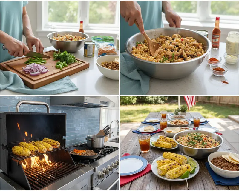 $50 Feeds 10 3 cooking process