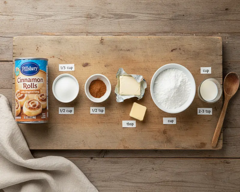 Air Fryer Cinnamon Roll Bites Recipe 2 ingredients