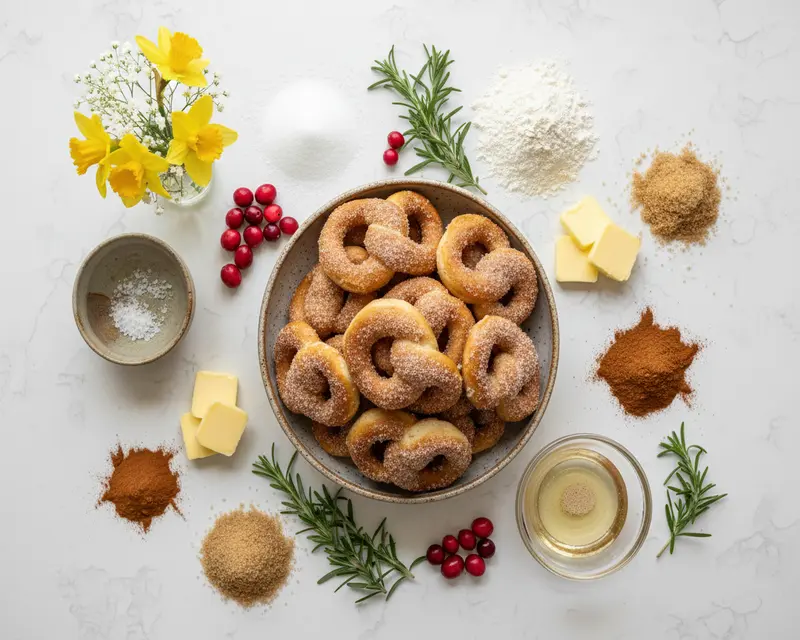 Air Fryer Cinnamon Sugar Pretzel Bites Recipe 2 ingredients