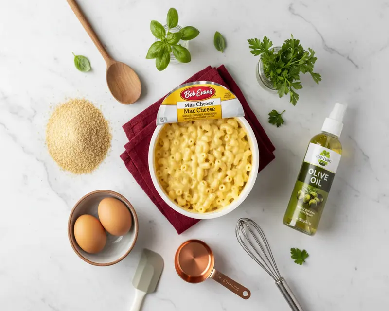 Crispy Air Fryer Mac and Cheese Bites Recipe 2 ingredients