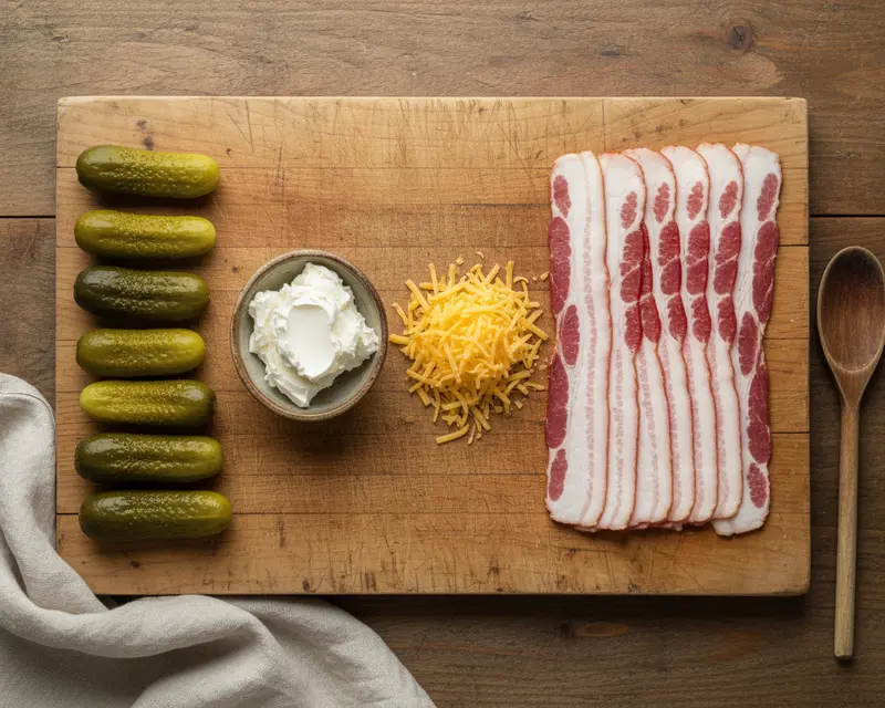 Air Fryer Pickle Poppers Recipe 2 ingredients