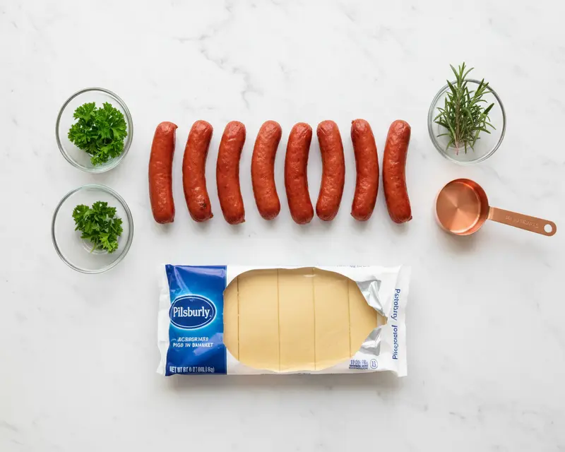 Easy Air Fryer Pigs in a Blanket Recipe 2 ingredients