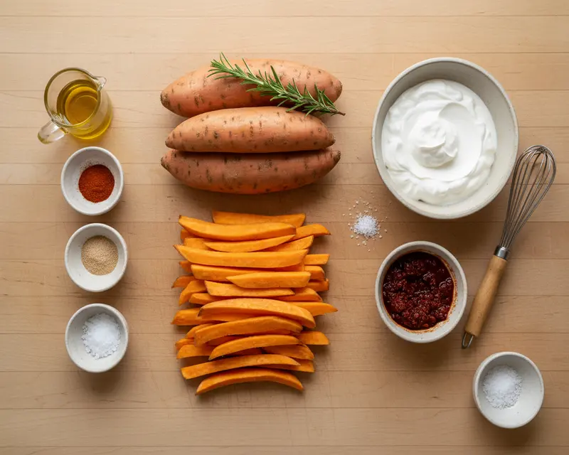 Air Fryer Sweet Potato Fries 2 ingredients