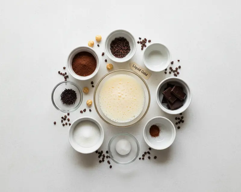 Aquafaba Chocolate Mousse 2 ingredients