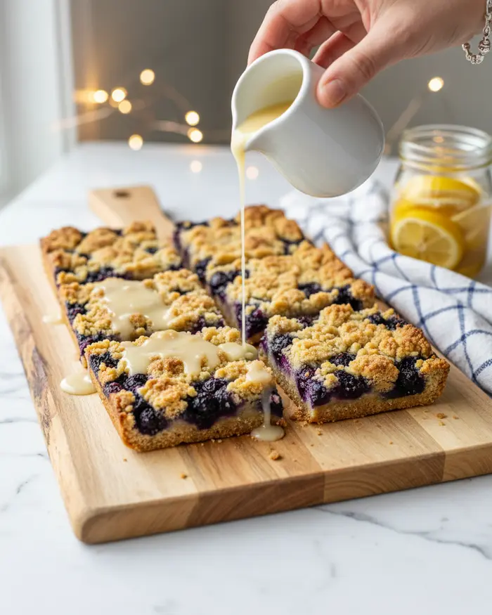 Easy Blueberry Crumble Bars with Buttery Oat Topping 4 final plated dish