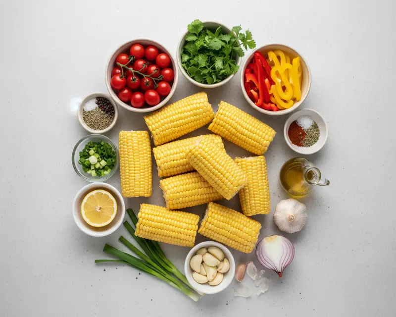 Corn Cob Smoky Summer Broth 2 ingredients