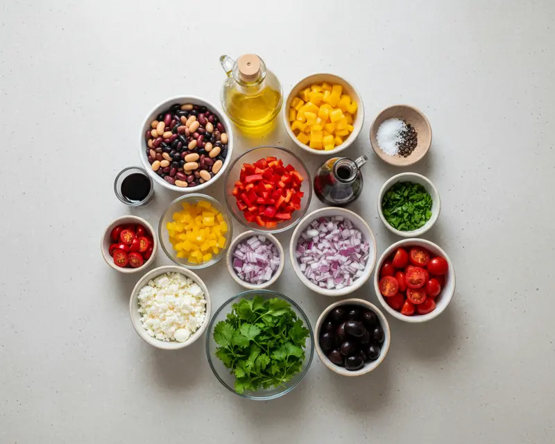 Dense Bean Salad Grinder Recipe 2 ingredients