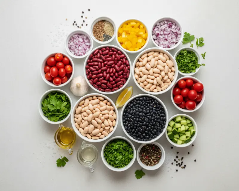 Dense Bean Salad Recipe 2 ingredients