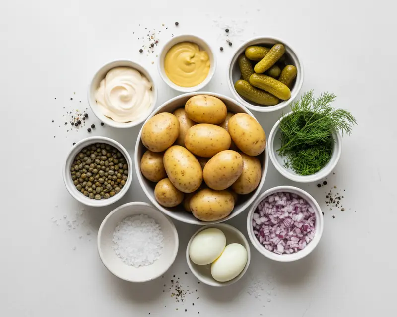 Dill Pickle Potato Salad 2 ingredients